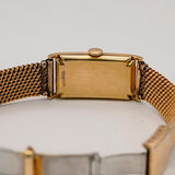 1934 Waltham Tank Watch 17 Jewels Grade No. 767 Art Deco Style Wristwatch 19mm