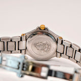 Vintage Gucci Ladies Watch 9040L Date 26mm ALL Two-Tone S.S. Original Bracelet Swiss