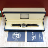 Vulcain 50s Presidents' Classic Watch Auto 560156 Date 42mm S.S. ALL Original - B&P