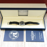 Vulcain 50s Presidents' Classic Watch Auto 560156 Date 42mm S.S. ALL Original - B&P
