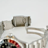 Revue Thommen Diver GMT Automatic Watch Date 17572.2236 42mm ALL S.S. Black & Red Bezel - 2-Box & Papers