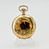 1898 Elgin Dress Ladies Pocket Watch 0s 15 Jewels Grade 129 Fancy Case & Dial GF Hunter Case