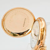 1898 Elgin Dress Ladies Pocket Watch 0s 15 Jewels Grade 129 Fancy Case & Dial GF Hunter Case