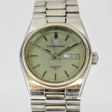 Vintage Eterna-Matic Kontiki 20 Watch Day/Date 37mm ALL S.S. - Original Bracelet