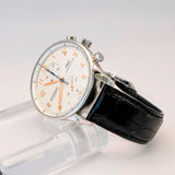 IWC Portugieser Chronograph Automatic Watch IW371445 41mm Original Strap Swiss