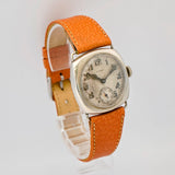 Vintage Cyma Watch 6 Jewels Cushion Case Wire Lug Wristwatch Swiss Made