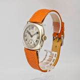 Vintage Cyma Watch 6 Jewels Cushion Case Wire Lug Wristwatch Swiss Made