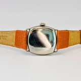 Vintage Cyma Watch 6 Jewels Cushion Case Wire Lug Wristwatch Swiss Made