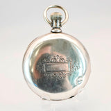 1883 Waltham Pocket Watch 18s Key Wind/Set Grade Wm. Ellery 11 Jewels - With Key