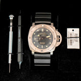 2013 Panerai Luminor Submersible Automatic Watch PAM00305 Date 47mm Titanium - Box & Papers