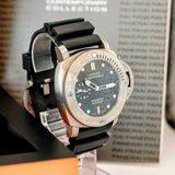 2013 Panerai Luminor Submersible Automatic Watch PAM00305 Date 47mm Titanium - Box & Papers