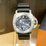2013 Panerai Luminor Submersible Automatic Watch PAM00305 Date 47mm Titanium - Box & Papers