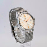 2018 IWC Portofino Automatic 37 Watch IW458101 Date Diamond Silver-Tone Dial B&P