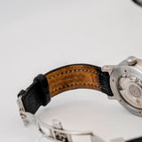Muhle Glashutte Automatic Wristwatch GMT Display Case Back & Power Reserve M13310 - Box & Papers!