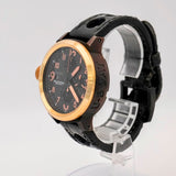 U-Boat Flightdeck 43 Chronograph Automatic Watch U-7750/43 Date 43mm - 18K Gold Bezell - B&P