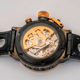 U-Boat Flightdeck 43 Chronograph Automatic Watch U-7750/43 Date 43mm - 18K Gold Bezell - B&P