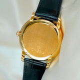 Omega De Ville Prestige Co-Axial Chronometer Watch 18K Gold 39.5mm Date - Ref. 424.53.40.21.03.001