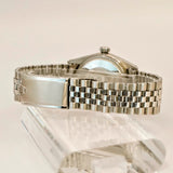 1963 Rolex Datejust 36 Watch 1601 Oyster Perpetual White Gold Bezel & S.S. Case and Jubilee Bracelet
