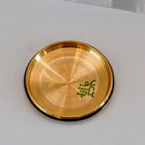 1974 Rolex Oyster Perpetual Date Watch 1503 34mm 14K Yellow Gold Fluted Bezel
