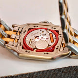 Cartier Panthere Quartz Watch 29mm Date 2-Tone SS 2-Row Yellow Gold Bracelet - Box & Papers