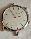 1965 PATEK PHILIPPE Calatrava Wristwatch Ref. 3537 18K White Gold Watch Cal. 23-300