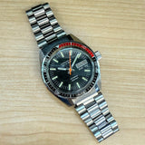 1976 Caravelle Set-O-Matic Watch Dual-Day 666ft Diver Swiss Automatic Wristwatch