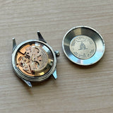 1954 Omega Automatic Watch Cal. 490 17 Jewels Wristwatch 34mm S.S. Black Dial