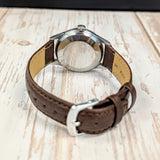 1954 Omega Automatic Watch Cal. 490 17 Jewels Wristwatch 34mm S.S. Black Dial