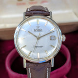 1966 Omega Seamaster De Ville Automatic Watch 34mm Date Indicator Wristwatch - In Box