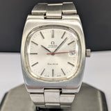 1974 Omega Geneve Automatic Watch ST 366.0835 Date Indicator Cal. 1012 36mm ALL S.S. Original Bracelet