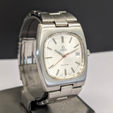 1974 Omega Geneve Automatic Watch ST 366.0835 Date Indicator Cal. 1012 36mm ALL S.S. Original Bracelet