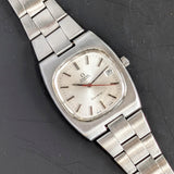 1974 Omega Geneve Automatic Watch ST 366.0835 Date Indicator Cal. 1012 36mm ALL S.S. Original Bracelet