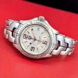 Tag Heuer Professional Watch WT1112 Link 41mm ALL S.S. Date Indicator Wristwatch