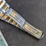 1985 Rolex Datejust 36 Watch 16013 ALL Two-Tone Factory Oyster Bracelet - Service Box & Papers!