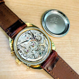 1960s Favre-Leuba Chronograph Watch 30232 Valjoux 23 Manual Wind Wristwatch