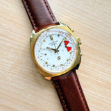 1960s Favre-Leuba Chronograph Watch 30232 Valjoux 23 Manual Wind Wristwatch