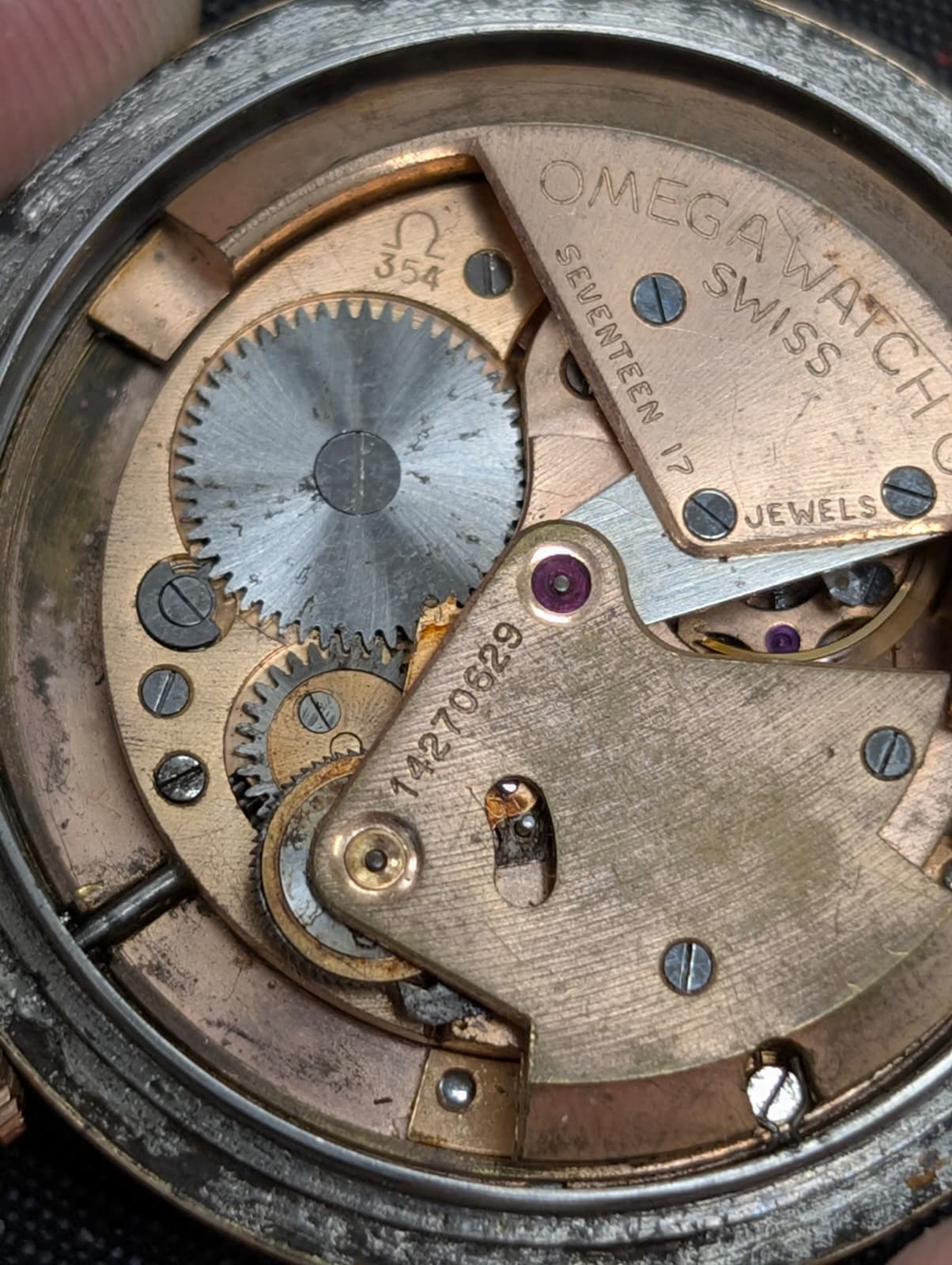 Omega Seamaster 2767-3SC 1948 Vintage Automatic 354 17