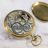 1910 Elgin B.W. Raymond Pocket Watch 18s Railroad Grade 240 Lever 19J Up Down Indicator