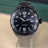 TAG Heuer Formula 1 Date Watch 41mm ALL S.S. WAZ1110.BA0875 ALL Original - Box and Papers