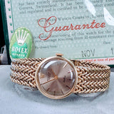 1966 Ladies Rolex Celini Watch 14K Gold Wristwatch - Box & Papers