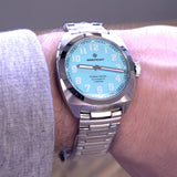 Bremont Terra Nova 38 Turquoise Automatic Watch "One of 100" TN38-ND-SS-TQ-B - ALL Original, Box & Papers