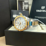 TAG Heuer Aquaracer Watch WAY1120.BB0930 Date Two-Tone S.S. - Brand-New B/Papers