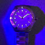 TAG Heuer Aquaracer Watch WAY1120.BB0930 Date Two-Tone S.S. - Brand-New B/Papers