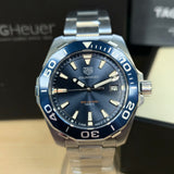 TAG Heuer Aquaracer Watch WAY111C.BA0928 Blue Dial ALL S.S. - Brand-New B/Papers
