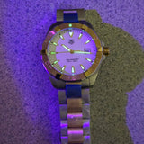 TAG Heuer Aquaracer Watch WAY1120.BB0930 Date Two-Tone - Brand-New B/Papers