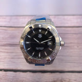 TAG Heuer Aquaracer Watch WAY1110.BA0928 41mm Date ALL S.S. - Brand-New B/Papers