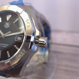 TAG Heuer Aquaracer Watch WAY1110.BA0928 41mm Date ALL S.S. - Brand-New B/Papers