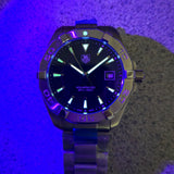 TAG Heuer Aquaracer Watch WAY1110.BA0928 41mm Date ALL S.S. - Brand-New B/Papers