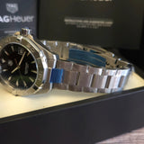 TAG Heuer Aquaracer Watch WAY1110.BA0928 41mm Date ALL S.S. - Brand-New B/Papers
