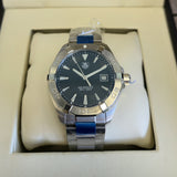 TAG Heuer Aquaracer Watch WAY1110.BA0928 41mm Date ALL S.S. - Brand-New B/Papers